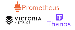 Prometheus - VICTORIA METRICS - Thanos  